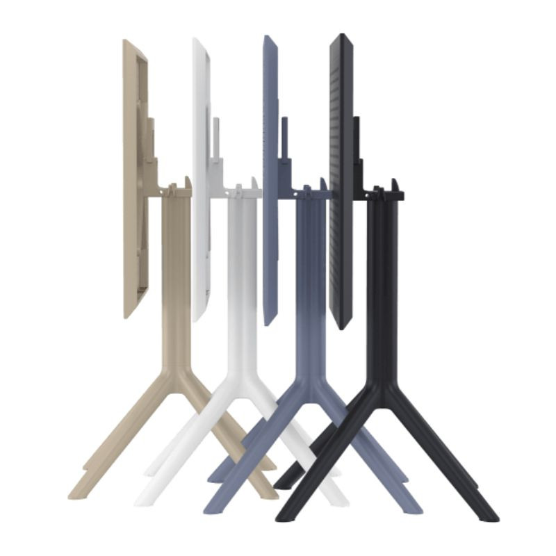 tables terrasse CHR en résine avec plateau rabattu en 4 coloris tables terrasse CHR en résine avec plateau rabattu en 4 coloris