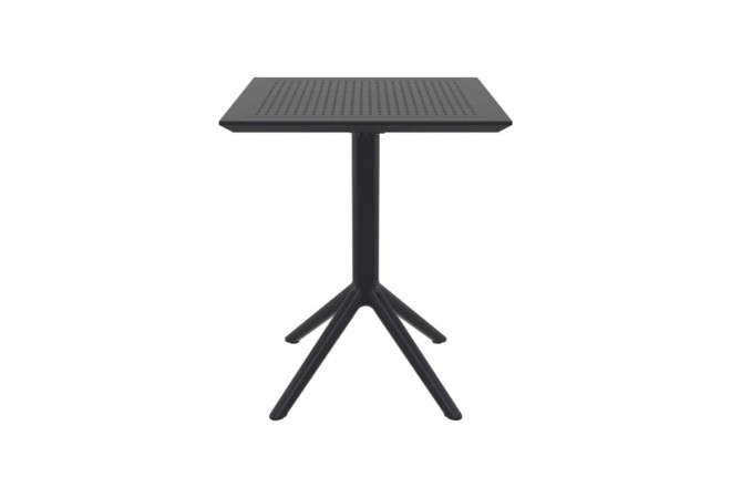 table de terrasse CHR en résine noir table de terrasse CHR en résine noir