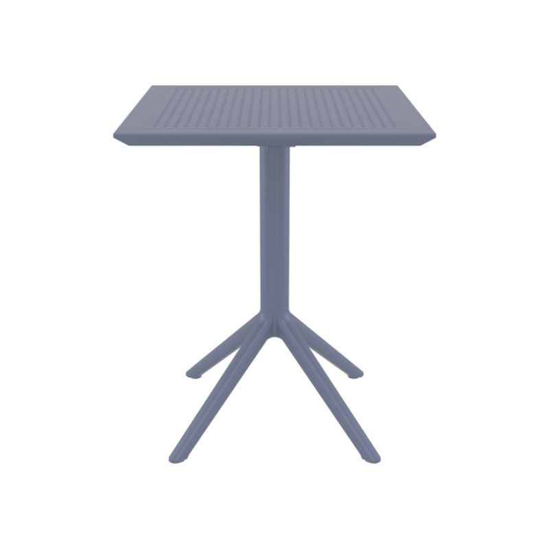 table terrasse CHR en résine grise table terrasse CHR en résine grise