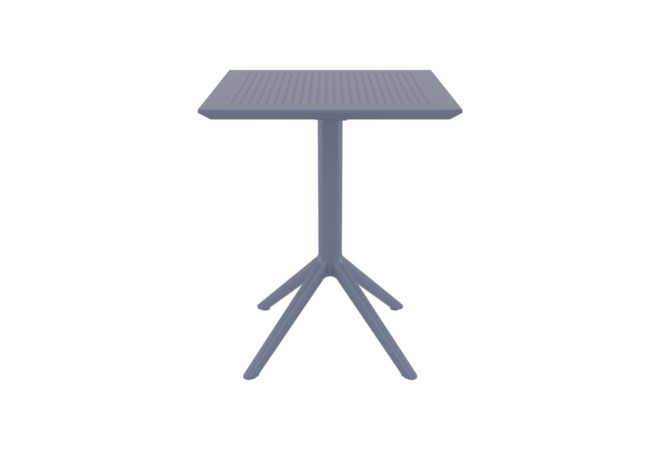 table terrasse CHR en résine grise table terrasse CHR en résine grise