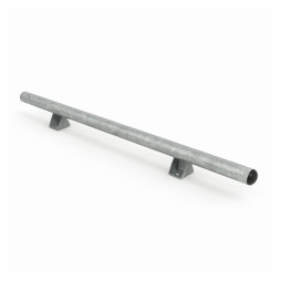 Butée de parking et chasse roue PMR Ø76mm galvanisé