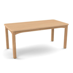 Table d'école maternelle coloris hêtre