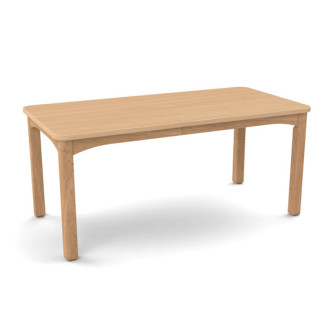 Table d'école maternelle coloris hêtre