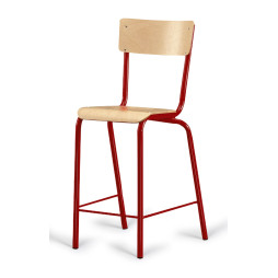 Chaise Tabouret École technique 