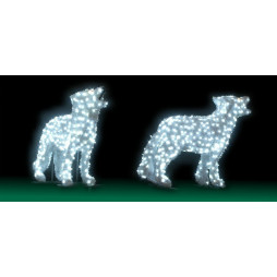 Loup Lumineux 3D