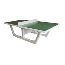 Table ping pong en béton RONDO verte