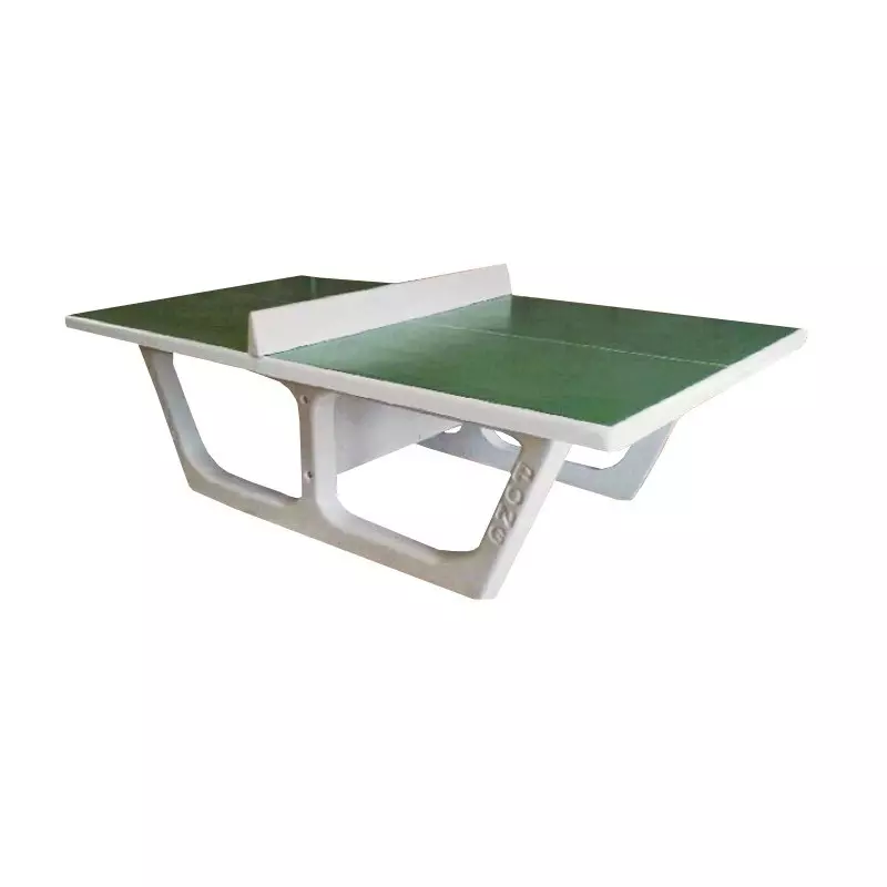 Table ping pong en béton RONDO verte