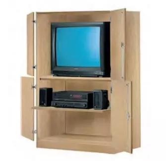 Visuel du meuble armoire audiovisuel pour école - Net Collectivités