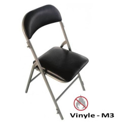 Chaise Pliante pour collectivités en Vinyle - Isa - Net Collectivités