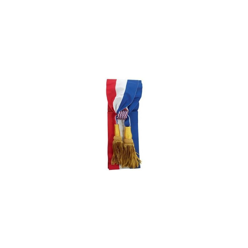 Écharpe tricolore de Maire - 1.8 m ou 2 m - Net Collectivites