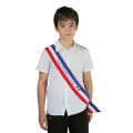Écharpe tricolore imprimée pour jeune élu CMJ ou CME - Net Collectivités