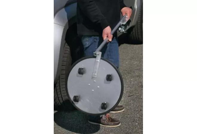 Miroir d'inspection fouille sous véhicule à roulettes - spécial vigipirate