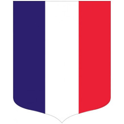 Écusson porte-drapeaux modèle Tricolore - Gamme éco - Net Collectivités