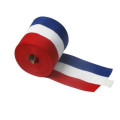 Ruban tricolore pour cérémonies ou inaugurations - largeur de 12 à 100 mm