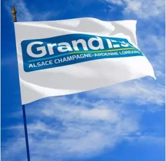 Le drapeau de la Région Grand Est