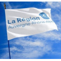Le drapeau de la Région Auvergne Rhône Alpes - Net Collectivités