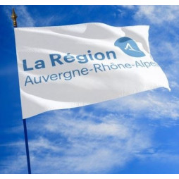 Le drapeau de la Région Auvergne Rhône Alpes - Net Collectivités