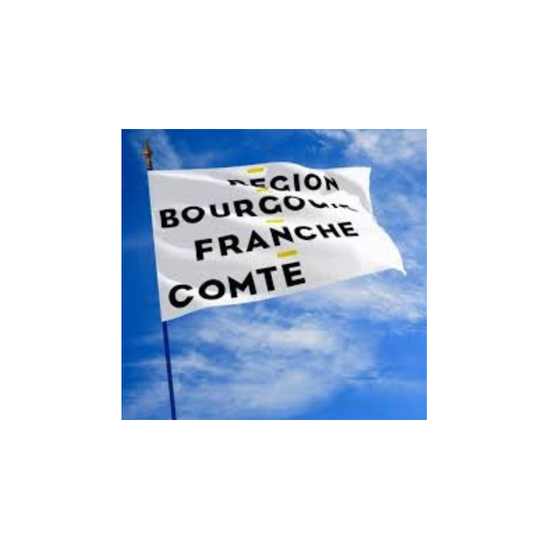 Drapeau de la Région Bourgogne Franche Comté - Net Collectivités