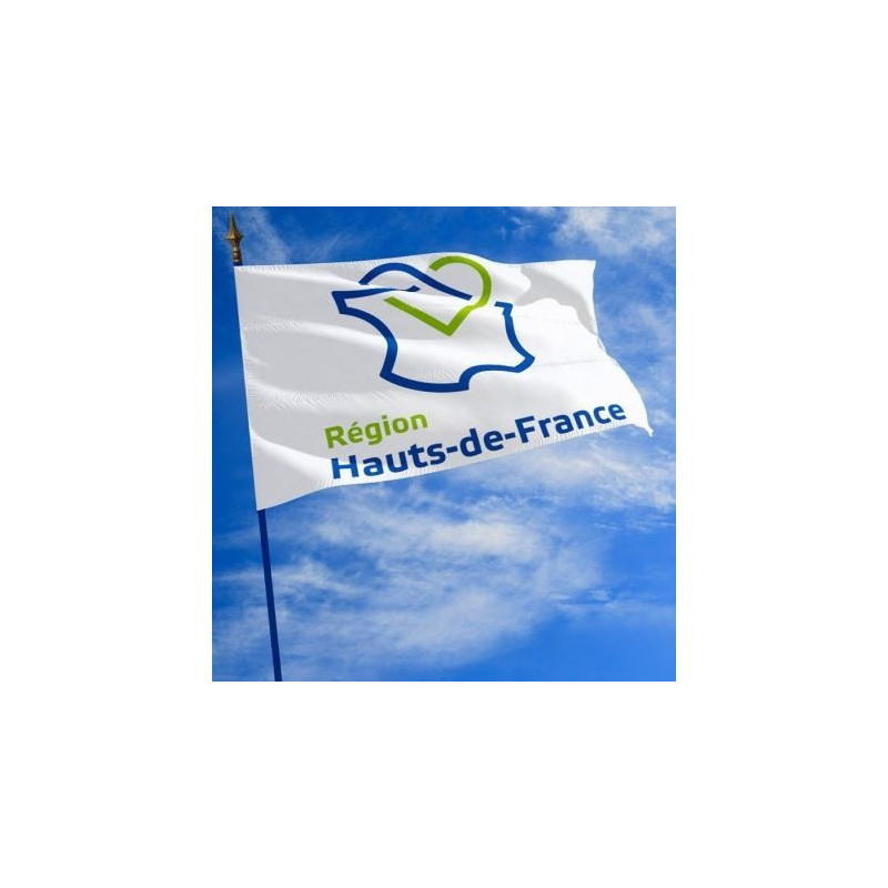 Pavoisement Drapeau R gion Drapeau Sur Hampe En Bois R gion Hauts de pavoisement-drapeau-r-gion-drapeau-sur-hampe-en-bois-r-gion-hauts-de