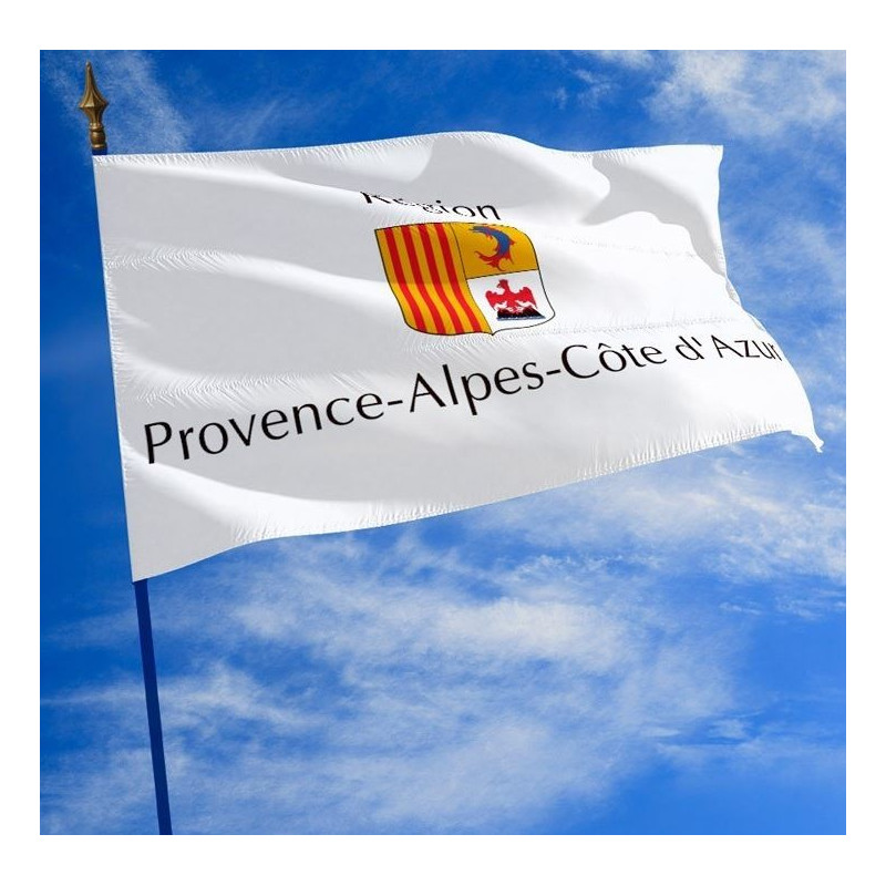 Drapeau de la Région Provence Alpes Côte d'Azur - Net Collectivités