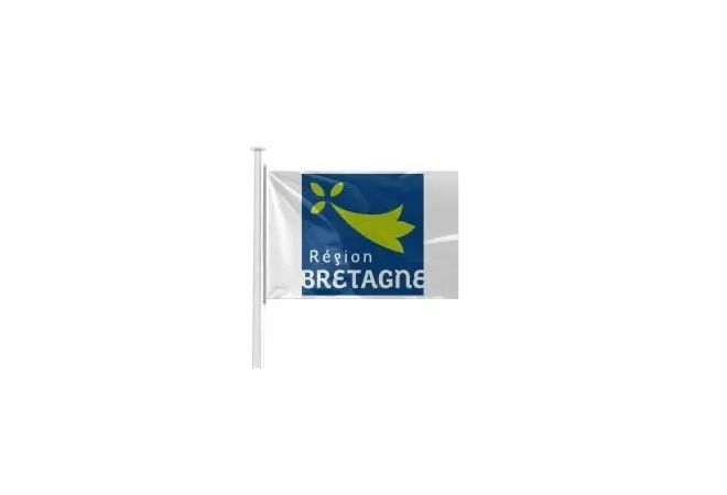 Le pavillon des régions administratives officiel en 2018 - achetez un drapeau à hisser sur mât pour mairie - Net Collectivités