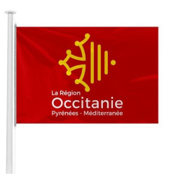 Le pavillon des régions administratives officiel en 2018 - achetez un drapeau à hisser sur mât pour mairie - Net Collectivités