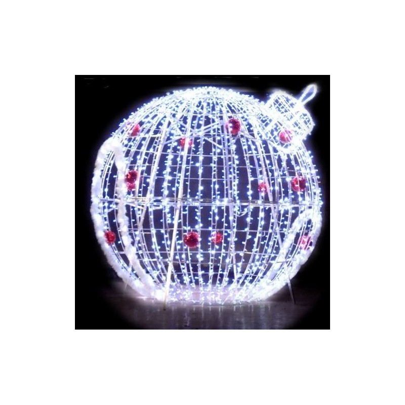 Igloo lumineux de Noël - Boule lumineuse extérieur - Net Collectivités