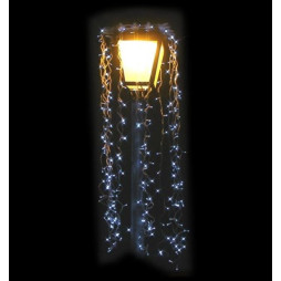 Décor rideau de Led de Noël pour Lanterne - Net Collectivités 