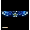 Traversée Lumineuse - Mer d'étoiles - Décor irisant de traversée de rue