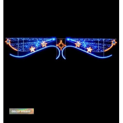 Voûte Lumineuse - Rivièra - Décor de traversée de rue