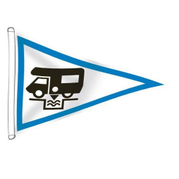 Flamme de camping pour indiquer l'emplacement des camping-cars sur un terrain de camping - Net Collectivités