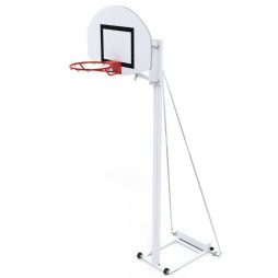 Panier de basket extérieur mobile pour scolaire