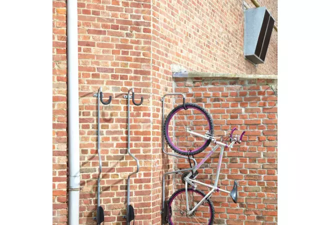 Rangement du vélo à la verticale