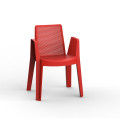 Fauteuil empilable rouge