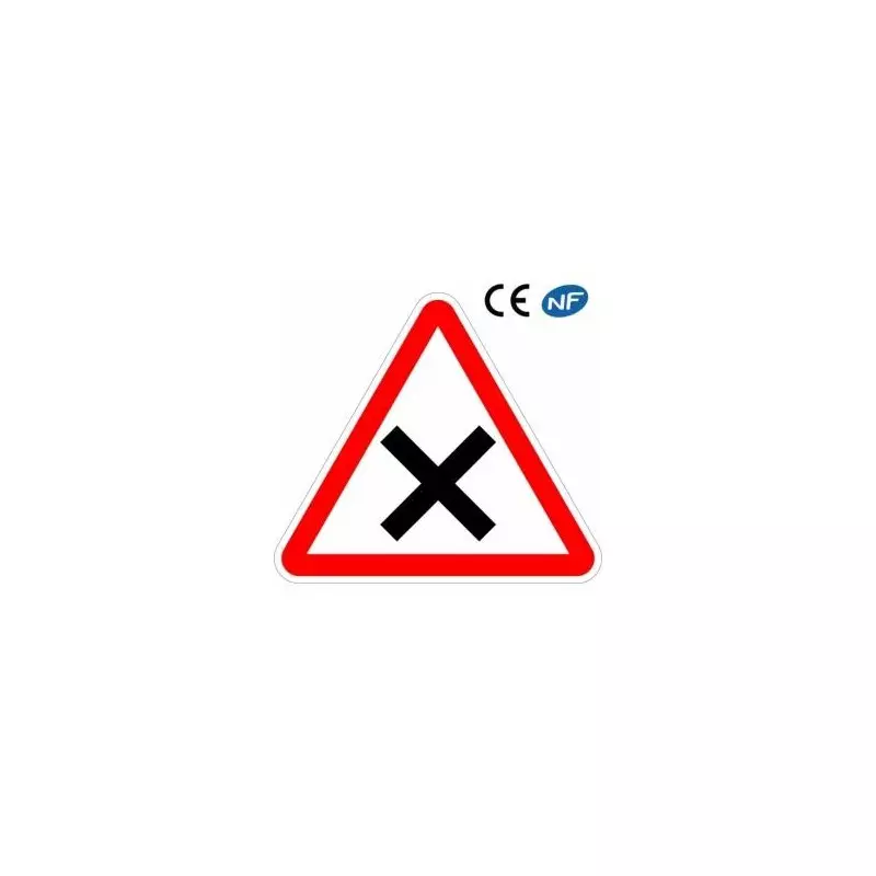 Panneau de signalisation de priorité à droite (AB1)