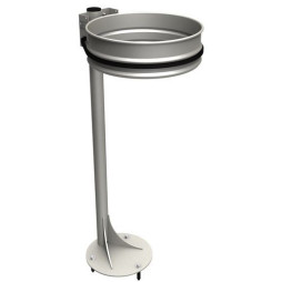 Porte sac-poubelle extérieur sur poteau et platine