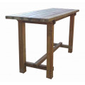 Table en bois mange-debout extérieure