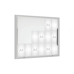 Vitrine extérieure Classique - Porte Levante