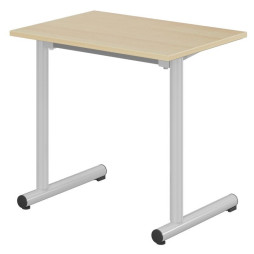 Table scolaire 70x50 cm - Pieds rond