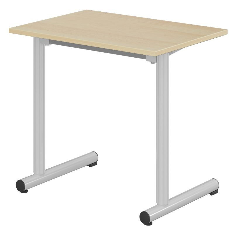Table scolaire 70x50 cm - Pieds rond