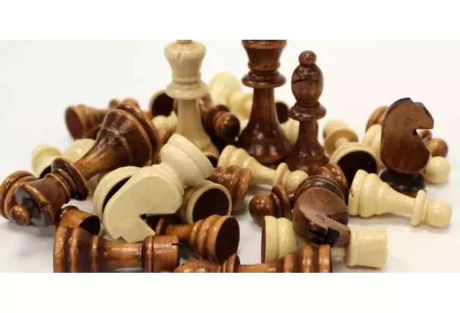 Pièces de jeu d'échecs