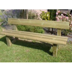 Banc extérieur en bois