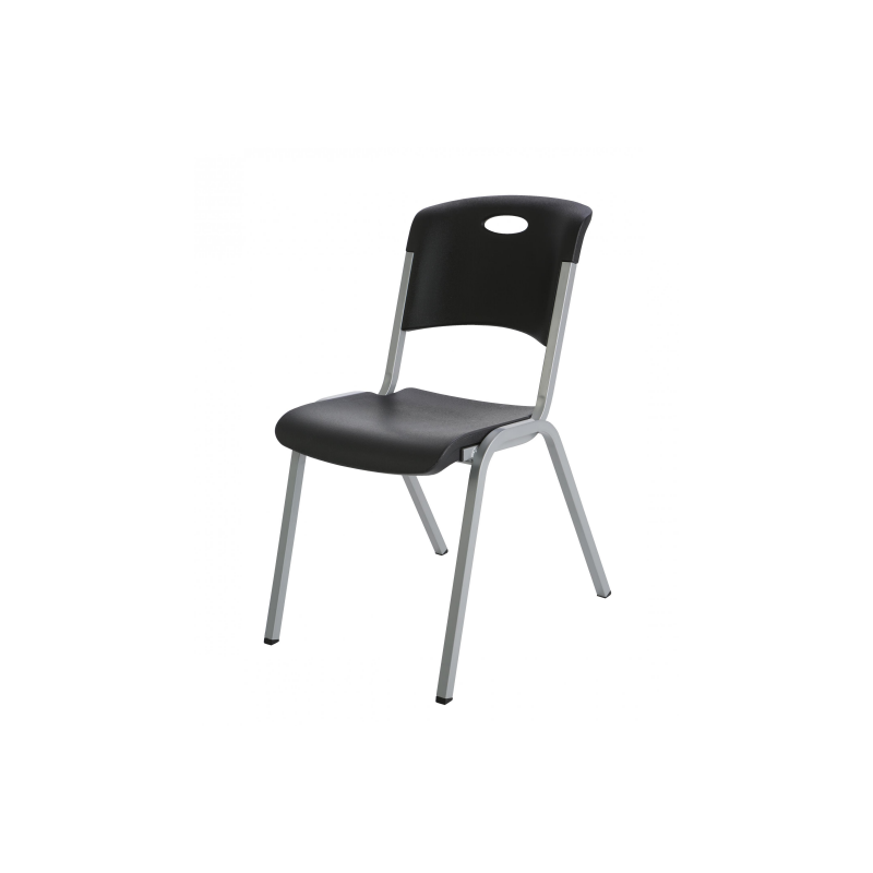 Chaise polypropylène noire