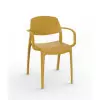 Chaise de restaurant avec accoudoirs design