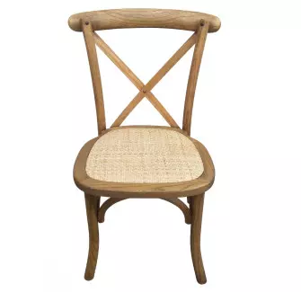 Chaise de bistrot en bois