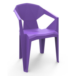 Fauteuil monobloc intérieur ou extérieur