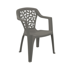 Fauteuil en plastique pour terrasse