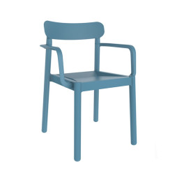 Fauteuil polypro couleur pour extérieur