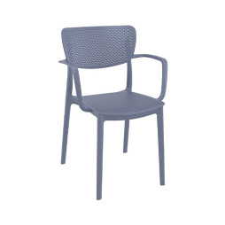 Fauteuil de restaurant en polypro