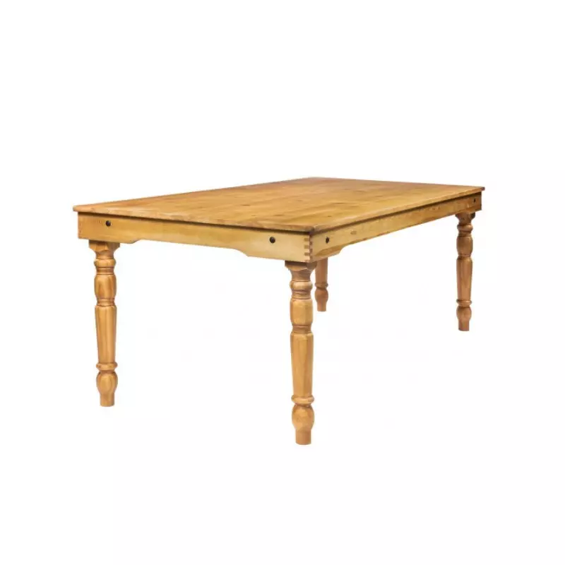 Table restauration en bois